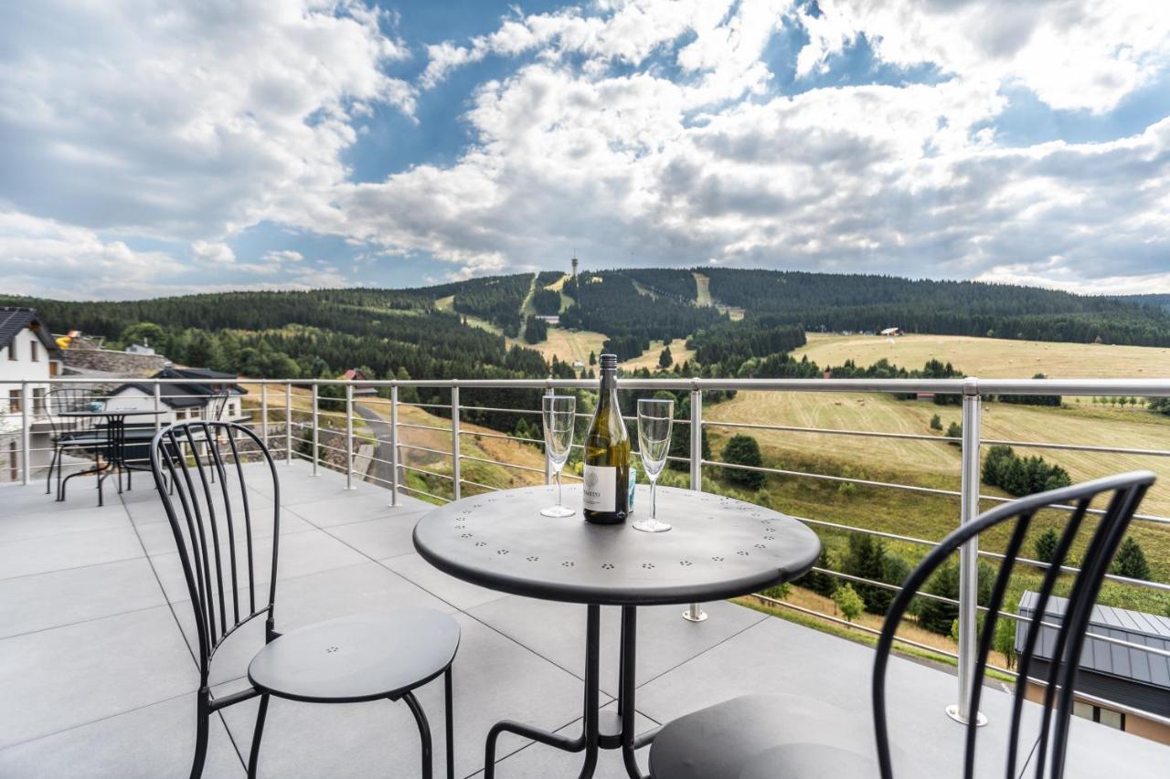 Wellness Villa Klinovec Views Loučná pod Klínovcem Eksteriør bilde