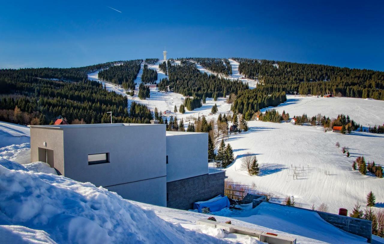 Wellness Villa Klinovec Views Loučná pod Klínovcem Eksteriør bilde