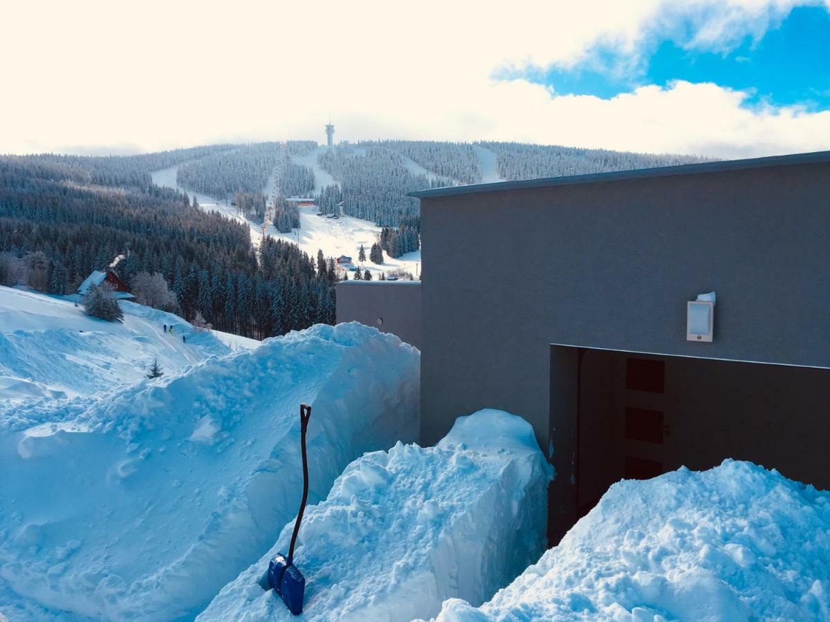 Wellness Villa Klinovec Views Loučná pod Klínovcem Eksteriør bilde