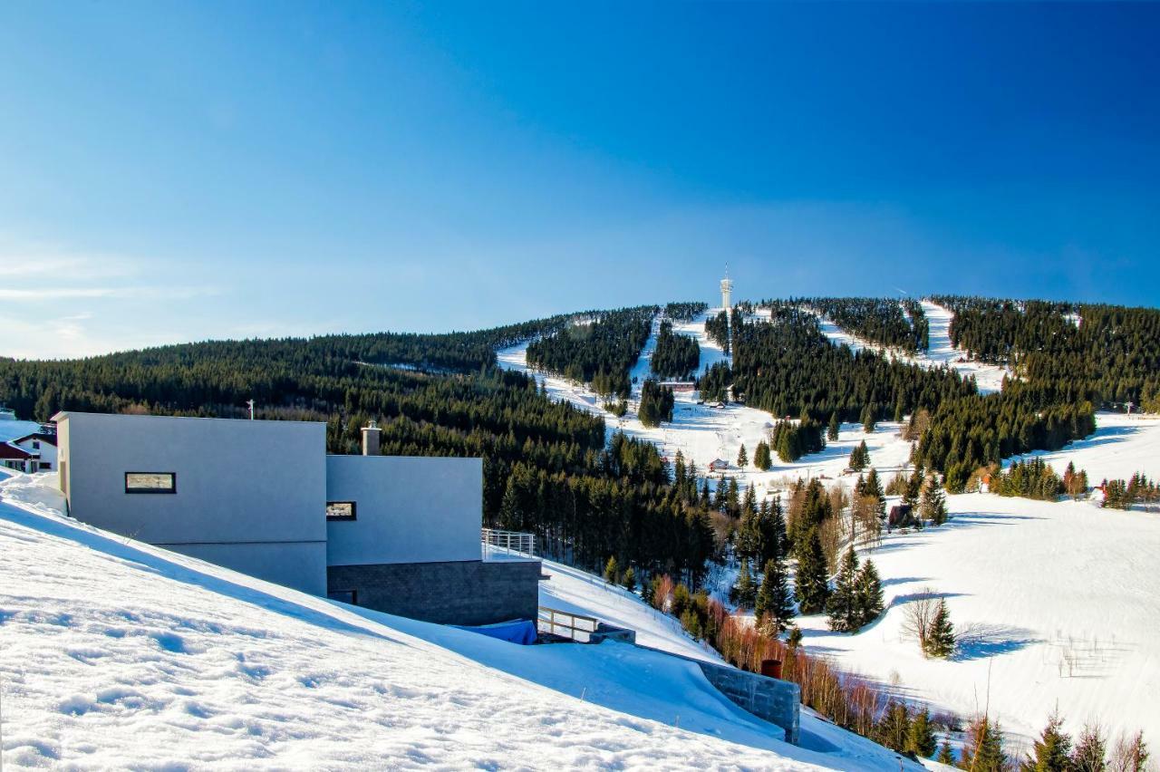 Wellness Villa Klinovec Views Loučná pod Klínovcem Eksteriør bilde